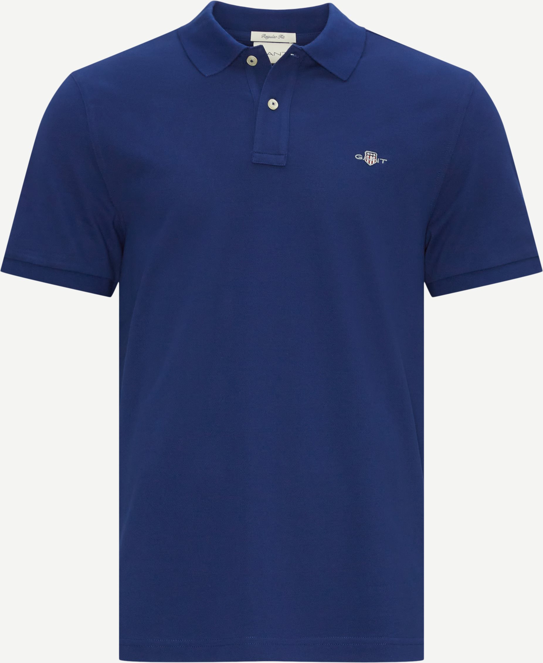 Gant T-shirts SHIELD SS PIQUE POLO 2210 Blue